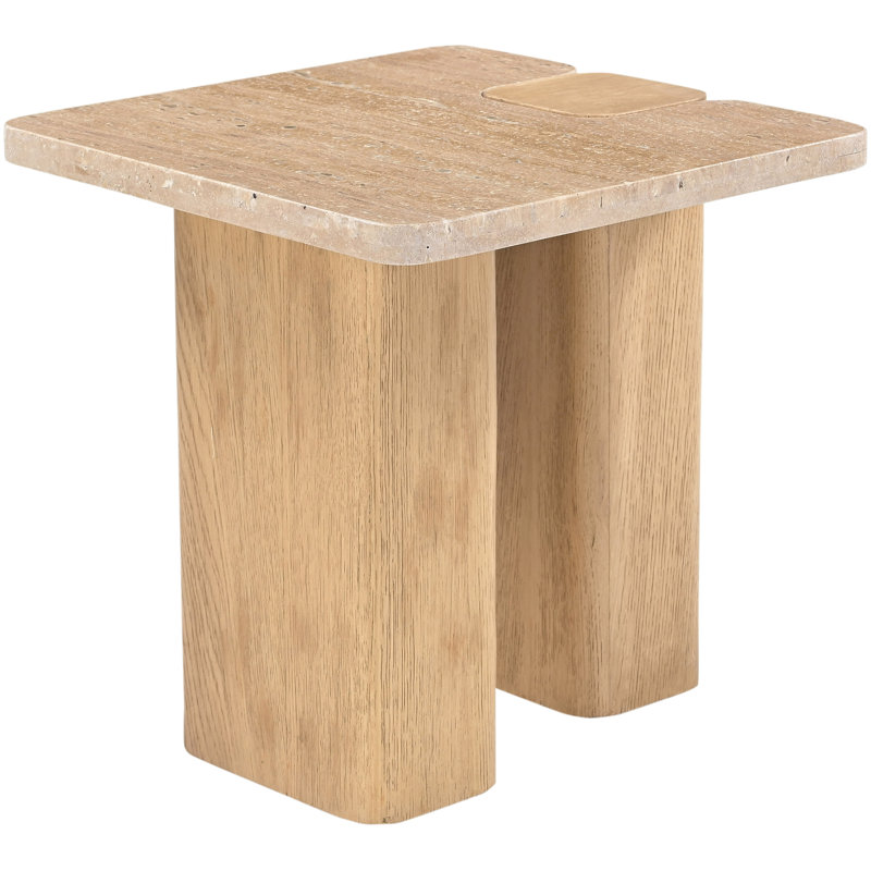 Table d'appoint Ravenna, Naturel