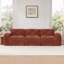 Très grand canapé confortable, tissu de velours doux, fond en éponge haute densité 32D, aucun assemblage requis-517008084-517008086