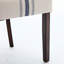 Chaises de salle à manger rembourrées beiges (2 pièces) - Design élégant, siège rembourré à 2 chaises moelleuses, matériau