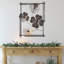 Accessoire mural décoratif en métal fait à la main, 19,7 po x 27,6 po x 1,6 po | 100% métal, design unique peint à la main | Parfait pour le salon, la chambre à coucher ou le bureau, ajoute de la couleur et de la texture à votre espace