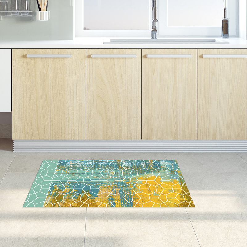 Gabrielli Geometric Area Rug, Rectangle 52 x 280cm