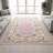 Luxurious Woven Area Rug, 5.9 x 9.2 ft, 100% Polyester, Antibacterial | Non-Slip PVC Felt Dot Underside, 0.3 in Pile Height | Machine Washable, 3D Digital Print, Perfect for Living Room & Bedroom Décor-1546222201
