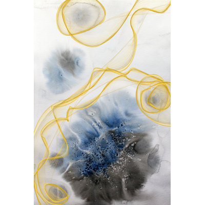 Coastal Watercolour Abstract IV by Irena Orlov - Painting