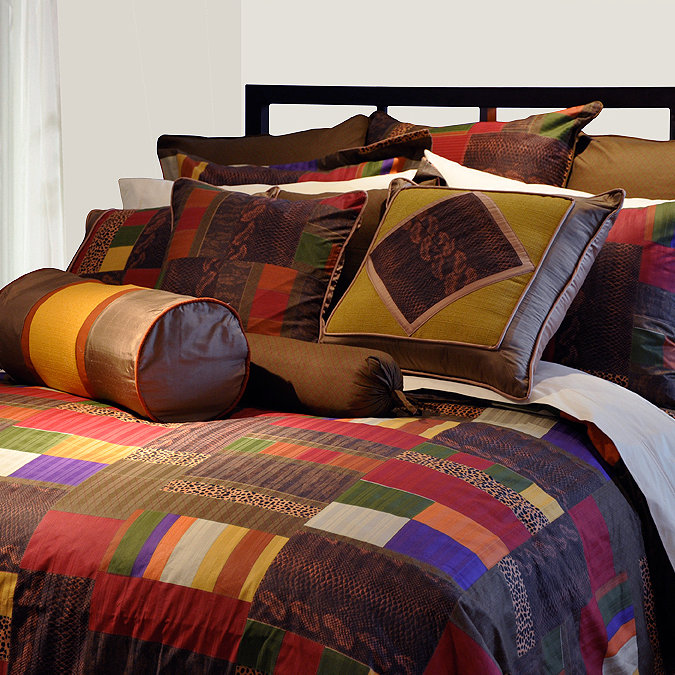 Marrakesh Modern & Contemporary Cotton Patchwork Duvet Cover, Twin / Twin Extra Long