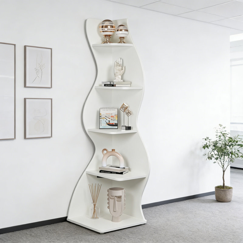 183cm H x 50cm W Corner Bookcase