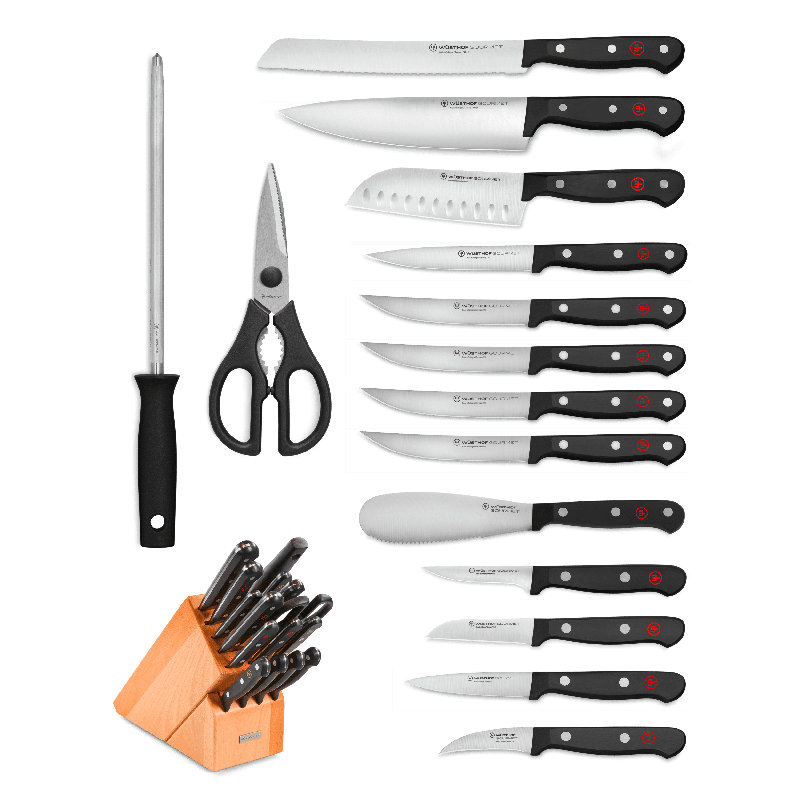 WÜSTHOF 16-Piece Knife Block Set