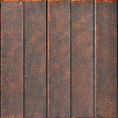 Carreau de plafond en polystyrène à coller 1,6 pi x 1,6 pi Bead Board
