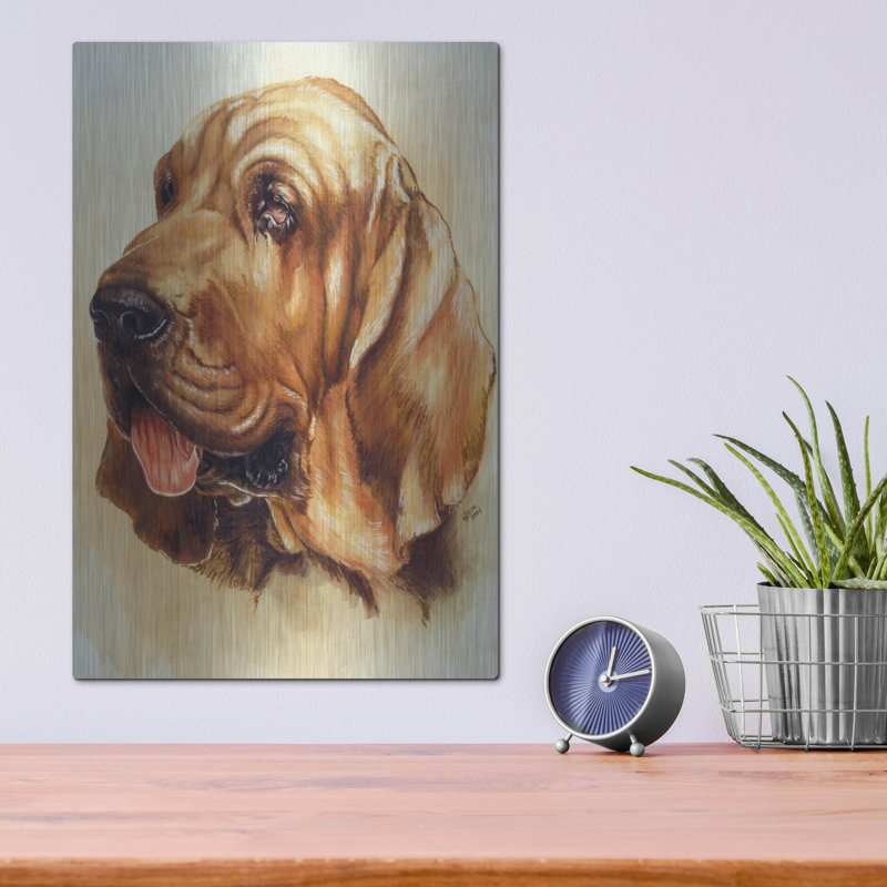 «Blood Hound» par Barbara Keith, H 16 po x l 12 po