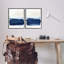«Coastal Brushstrokes Abstract Beach», ensemble de 2 giclées par Victoria Barnes-356857922-356857926