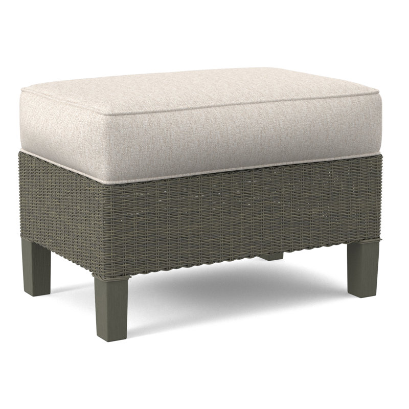 Gibraltar Ottoman, Basic Blue; 0317-63, Nickel