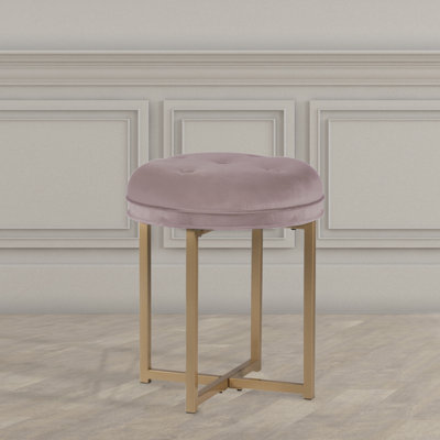 Sevanna Steel Accent Stool