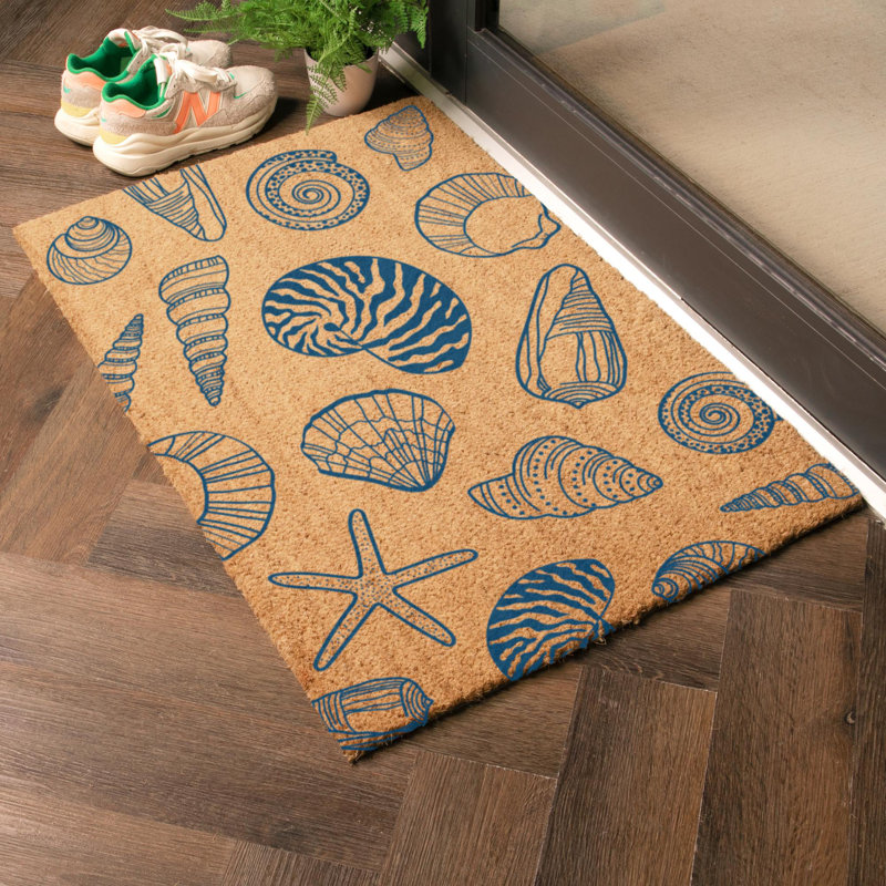 Jaylynn Non-Slip Doormat, Rectangle 90 x 60 cm