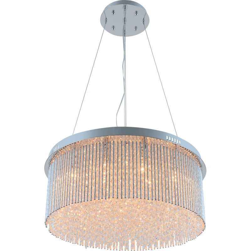 Lustre en cristal 9 lumières Darrion