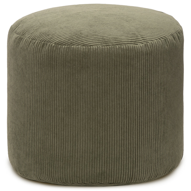 Dotcom Inga Bean Bag Pouf, Green