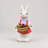 Rabbit Garden Statue with Planter Basket