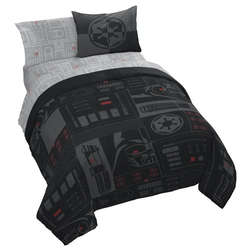 Saturday Park Star Wars Dark Side 100% Organic Cotton Bed Set, Twin