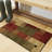 Beunka Tan/Red Modern Geometric Area Rug-806675595