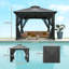24.5 Ft. W x 24.5 Ft. D Metal Soft-top Gazebo