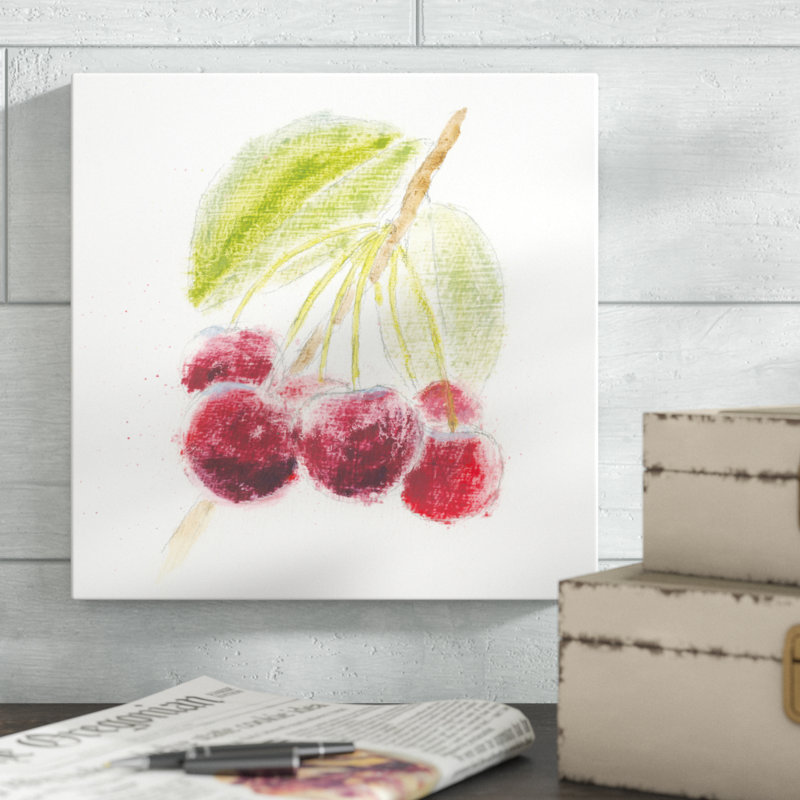Garden Delight III by Emily Adams - No Frame Painting on Canvas, 30cm H x 30cm W x 3.8cm D