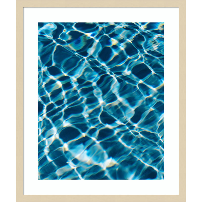 «Reflections IV» par Justine Milton, reproduction d'art encadrée sur bois, H 25 po x l 21 po