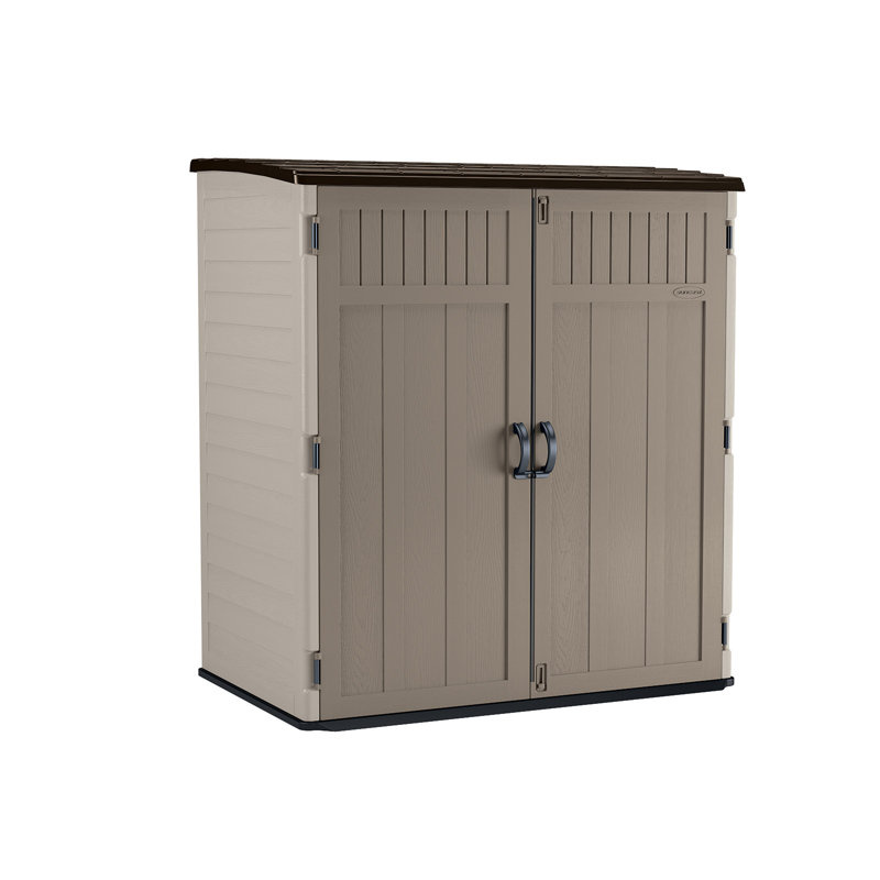 Suncast 6 ft. W x 4 ft. D Resin Vertical Tool Shed