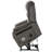 Lataura Lay Flat Recliner in 74.8" Length, Dual Motor Power Lift Chair with Lumbar Pillow, Wireless Phone Charger & Cup Holder