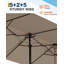 Grand parasol de patio avec base incluse-1744195863