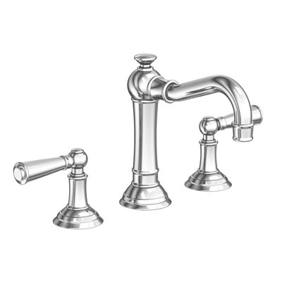 Jacobean Widespread Bathroom Faucet with Drain Assembly