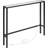 Narrow Console Sofa Table With Charging Station, Slim Behind Couch Table For Living Room, Hallway, Foyer, Built-In Power Outlets, Sturdy Engineered Wood And Metal Frame
