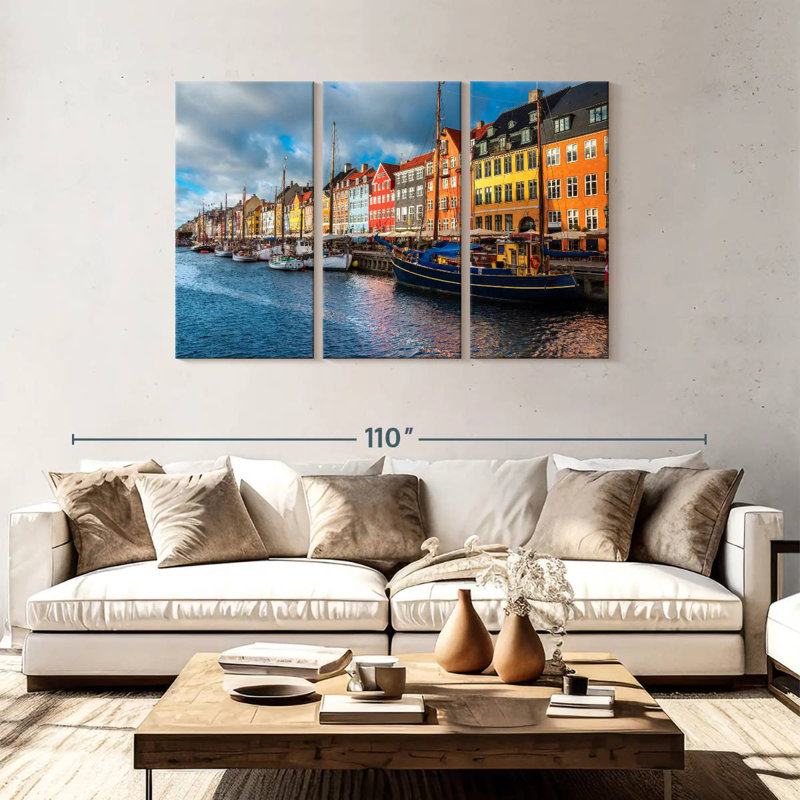 Hannes Nyhavn Port Copenhagen, H 48 po x l 74 po