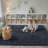Modern Ribbed High-Low Pile Gray Machine Washable Shag Area Rug-604153308