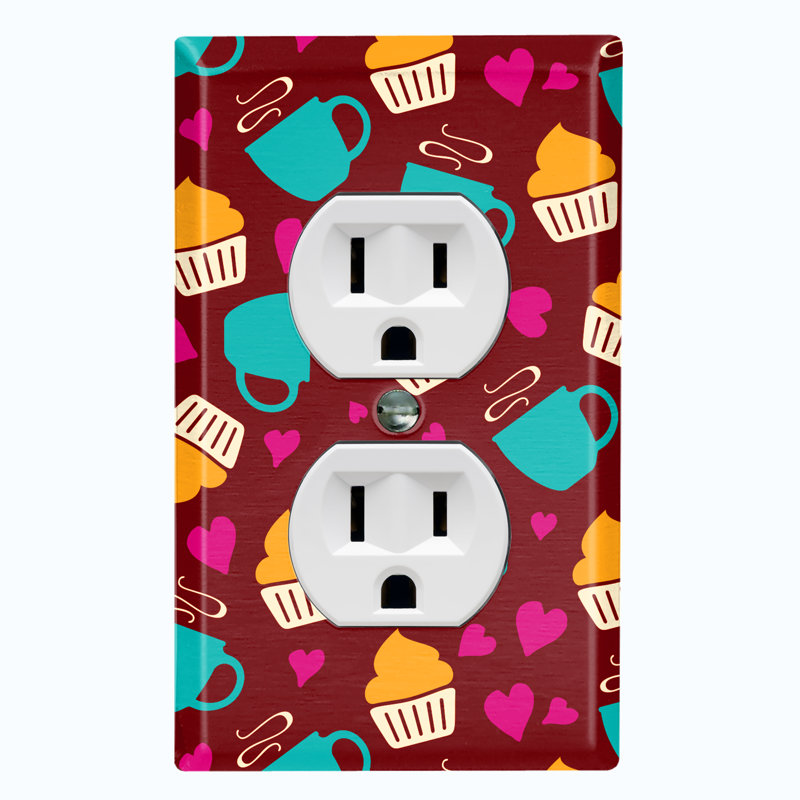 Plaque murale Cupcake Heart