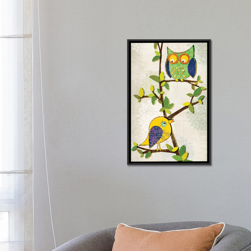 « branching out ii », impression sur toile tendue, H 26 po x l 18 po x P 1,5 po, Toile avec cadre noir, Pas de tapis
