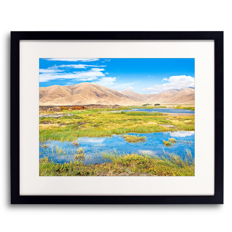 Autumn Wetlands In Craters Of The Moon National Monument, Idaho Print by Bruce Heinemann, 16" H x 20" W