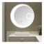 Miroir à mémoire de forme 24 à DEL avec interrupteur, miroirs de salle de bain muraux, miroir de salle de bain anti-buée, miroir de salle de bain à intensité variable