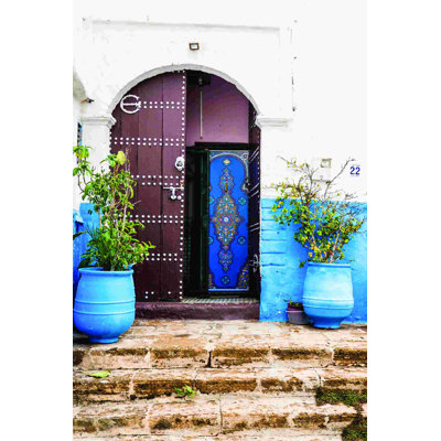 " Morocco Doorway And Planters "