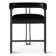 Colrain 24" Upholstered Velvet Solid Back Counter Stool