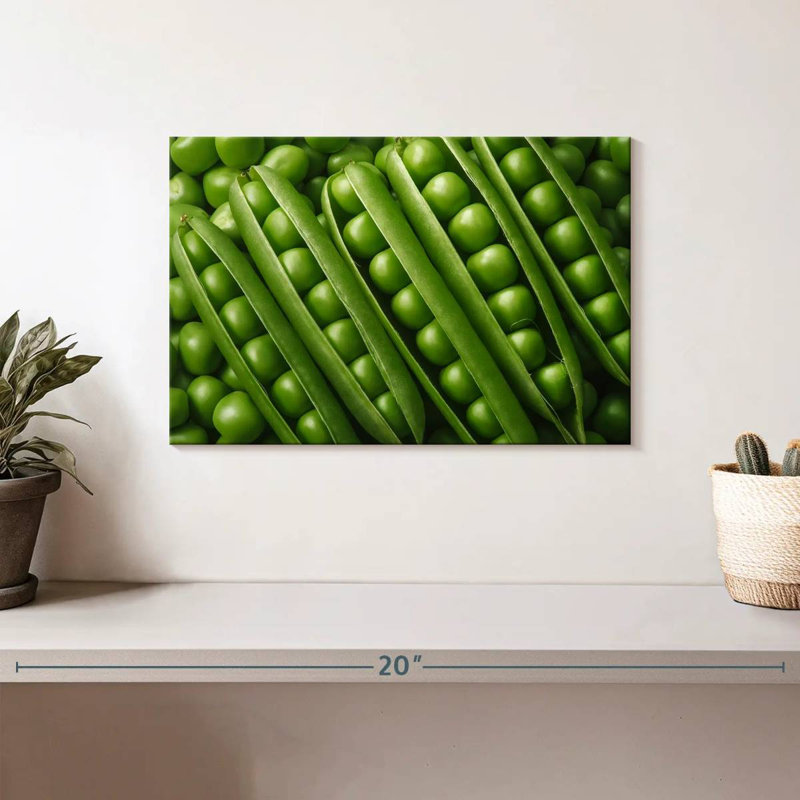 Yarlin Peas, 8" H x 12" W