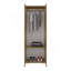Soham Closet System Slim, Bedroom, Macadamia