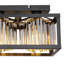 Aleksia Glass Flush Mount