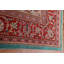 Grand tapis persan Sultanabad à motif de teinture végétale antique noué à la main 12 po x 17 po