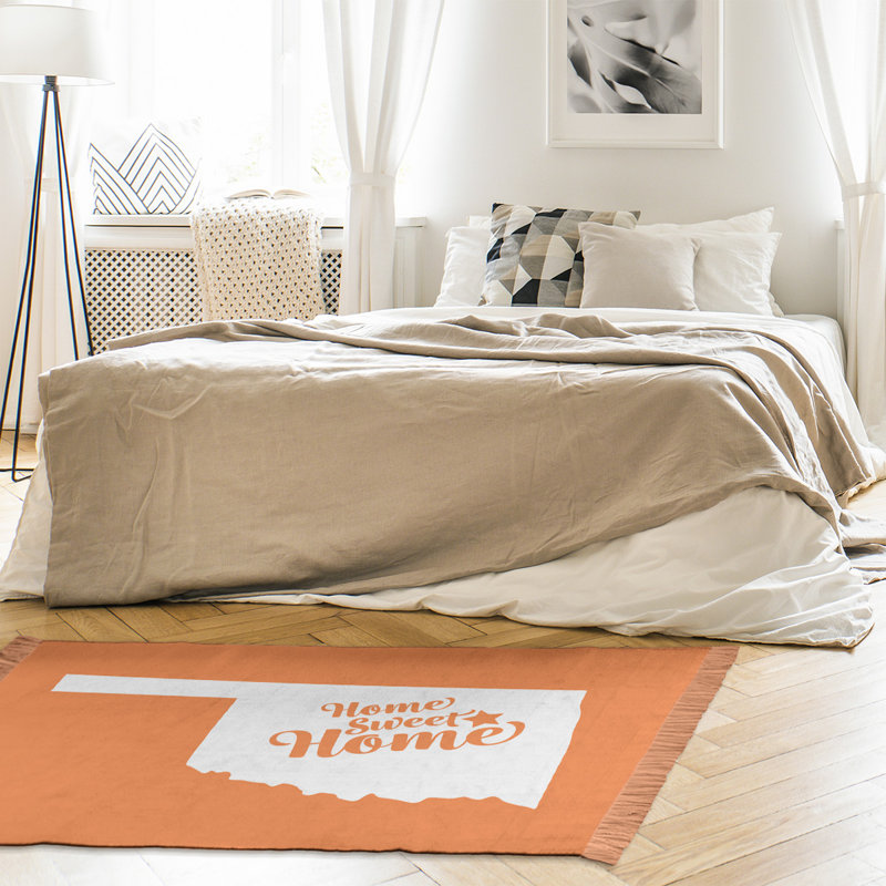 Tapis de surface orange tulsa home home