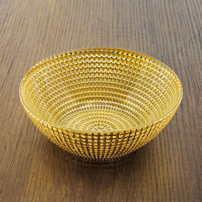 Pyle Gilded Glass Side Bowl Set of 4