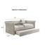 Lit de jour de style transitionnel 1pc-815502039