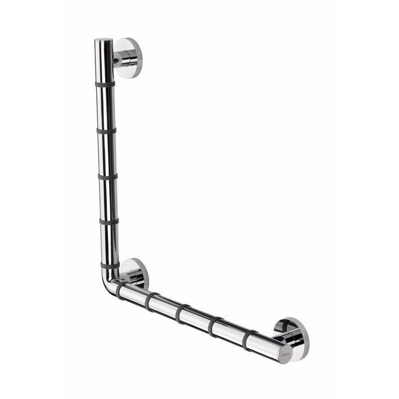 Assistive L-Shaped 48cm Grab Bar