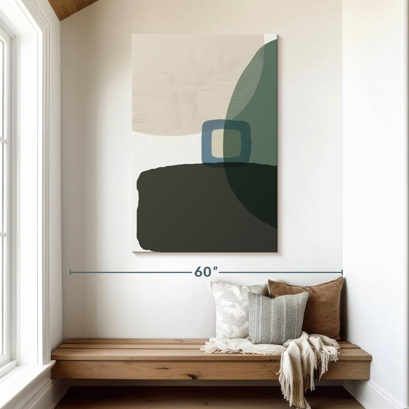 Avery Mid-Century abstrait I, H 48 po x l 32 po