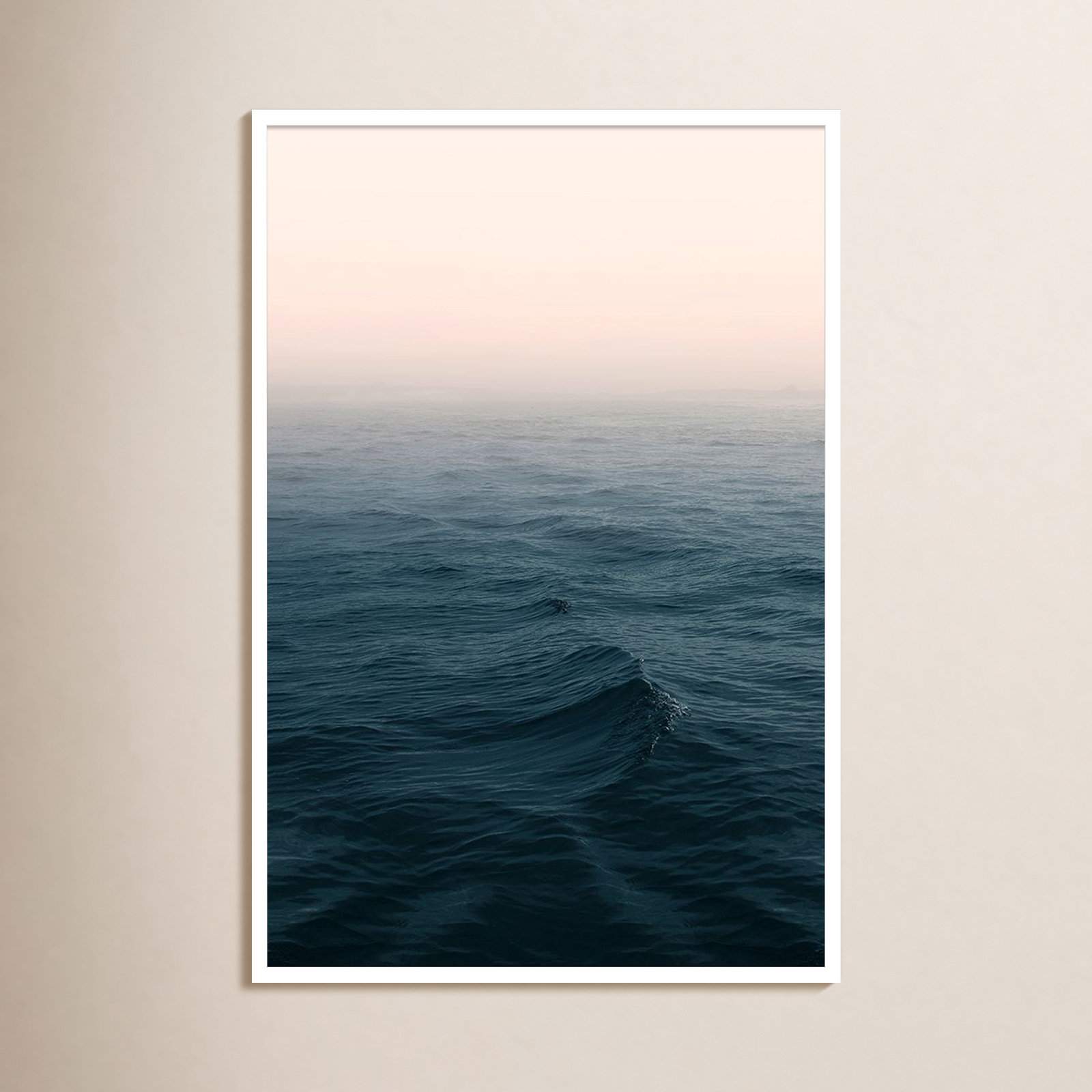 Ocean 5 Photo Print by Ian Winstanley, White, 28" W x 41" H