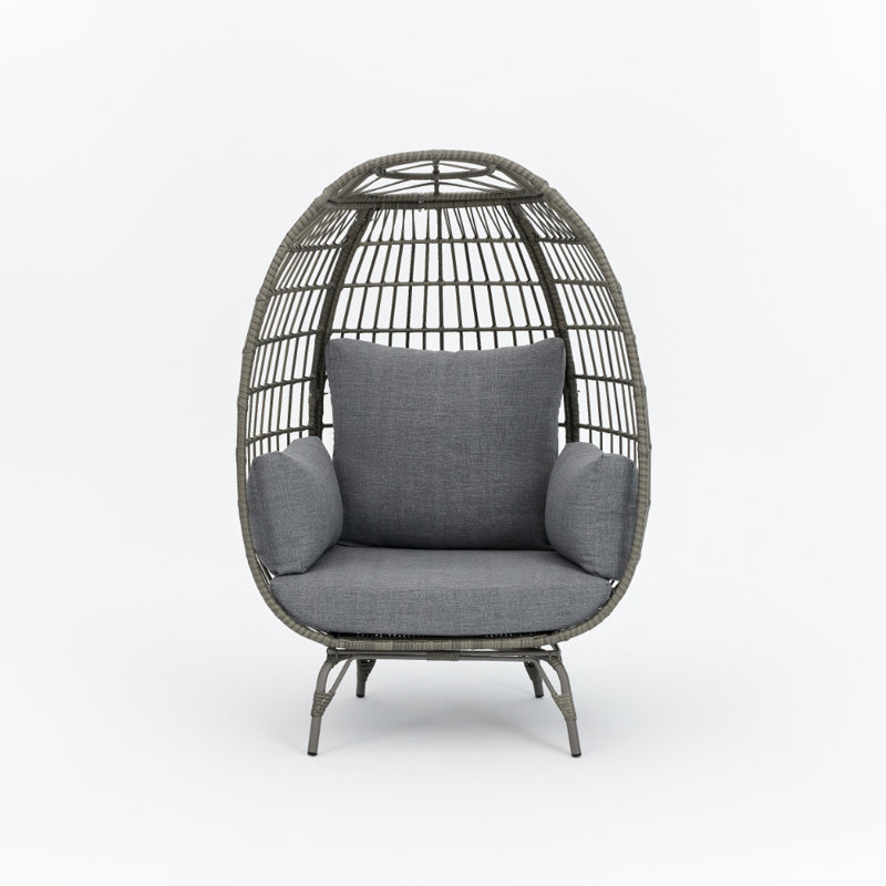 Tyndale Outdoor Garden Chair, Dark Grey, Grey