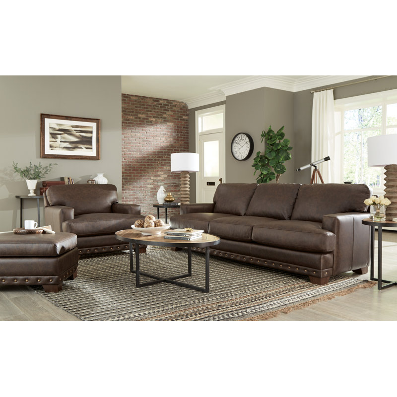 Winslow Leather Configurable Living Room Set