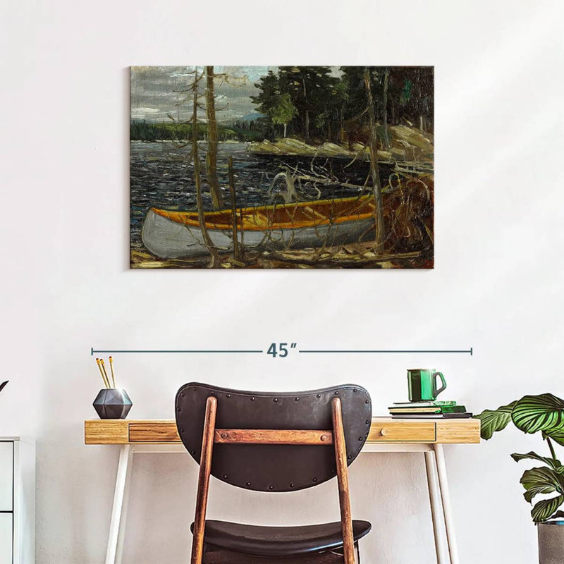 Mehar The Canoe, 24" H x 36" W